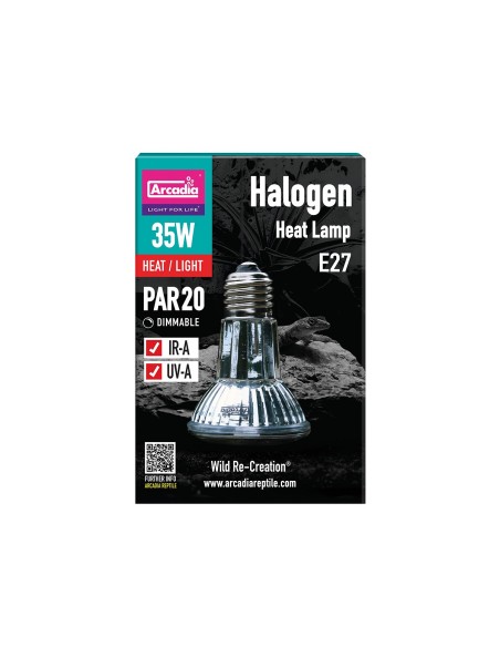 ARCADIA Halogen Basking Spot (E27) 100 Watt - Aquabota.com