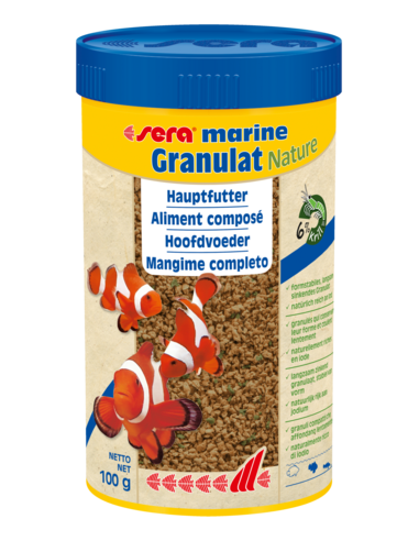 sera marine Granulat Nature 250 ml (100 g)