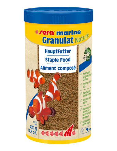 sera marine Granulat Nature 1.000 ml (420 g)
