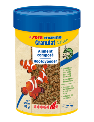 sera marine Granulat Nature 100 ml (40 g)