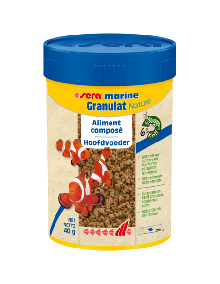 sera marine Granulat Nature 100 ml (40 g)