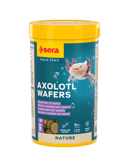 sera Axolotl Wafers 250ml (105g)