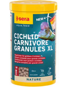 sera Cichlid Carnivore Granules XL 1.000ml (330g)