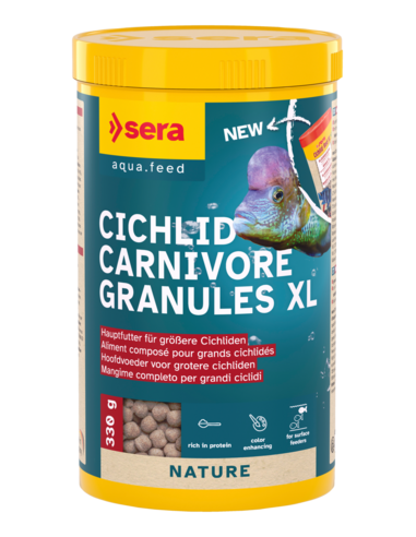 sera Cichlid Carnivore Granules XL 1.000ml (330g)