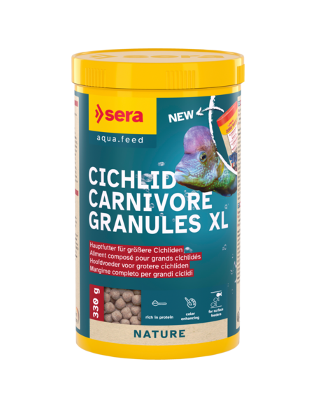 sera Cichlid Carnivore Granules XL 1.000ml (330g)