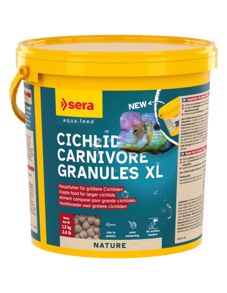 sera Cichlid Carnivore Granules XL 3,8L (1,3kg)