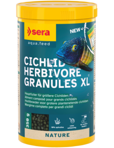 sera Cichlid Herbivore Granules XL 1.000ml (350g)