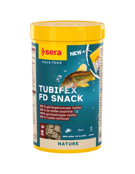 sera Tubifex FD Snack 250ml (28g)