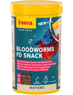 sera Bloodworms FD Snack 250ml (24g)
