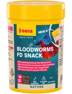 sera Bloodworms FD Snack 100ml (11g)