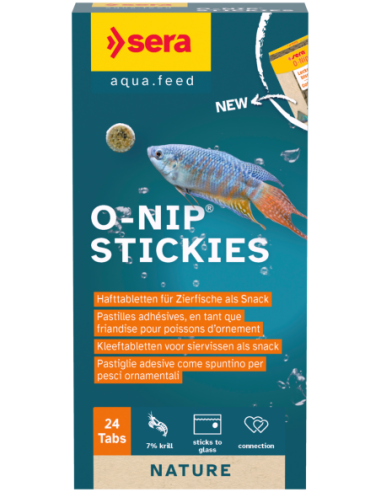 sera O-Nip Stickies 24Tabs (16g)