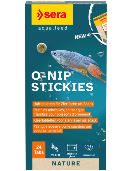 sera O-Nip Stickies 24Tabs (16g)