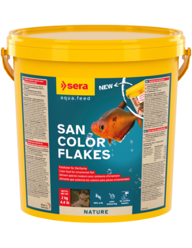 sera San Color Flakes 10L (2kg)