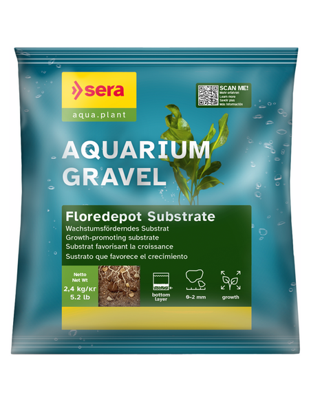 sera Aquarium Gravel Floredepot Substrate 2,2L