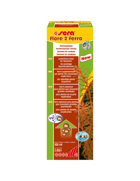 sera flore 2 ferro 500 ml
