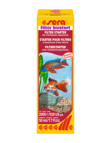 sera filter biostart 50 ml