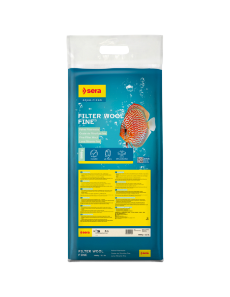 sera Filter Wool Fine 1.000g