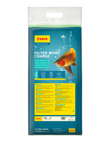 sera ouate de filtration sera grossière 1.000g