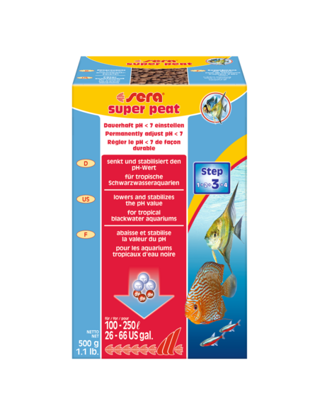 sera super peat 500 g