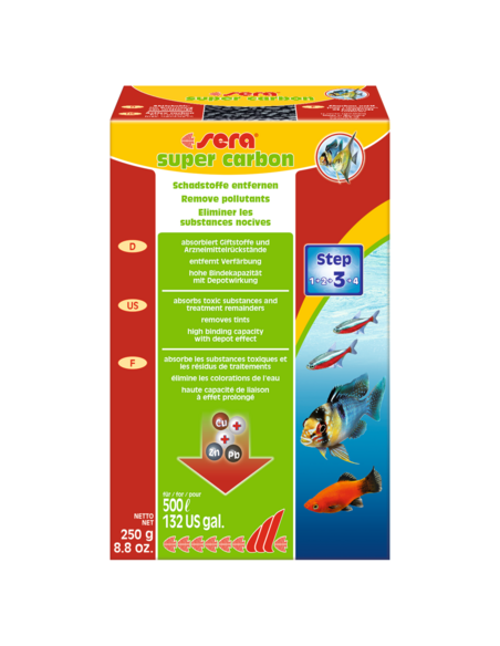 sera super carbon 250 g