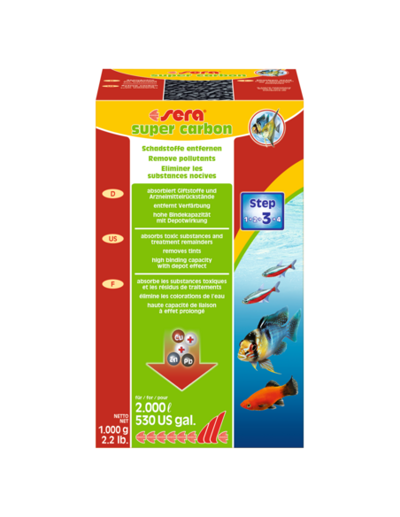 sera super carbon 1.000 g