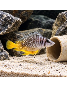 Altolamprologus calvus White Chaitika F1 (Altolamprologus calvus White "Chaitika" F1)