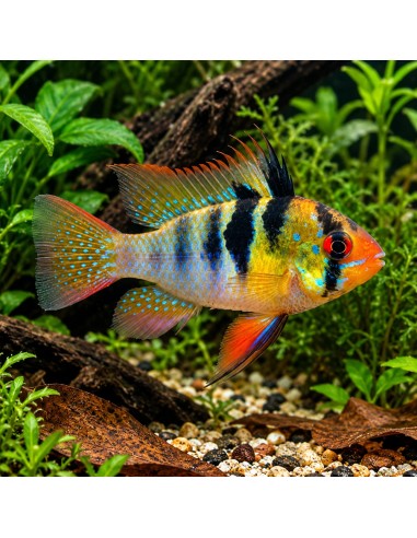 Ramirezi (Mikrogeophagus ramirezi) 3-3,5cm