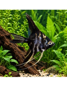 Scalaire Marbré (Pterophyllum scalare Marble) 2,5-3cm