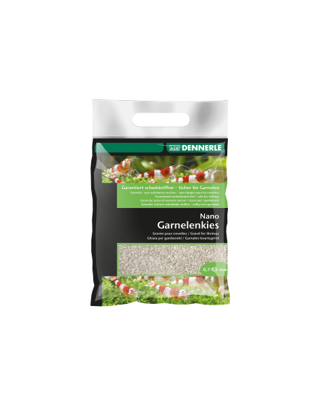 Nano Gravel White Shrimp Sunda 0,5-1,2mm 2Kg Dennerle Dennerle - 1