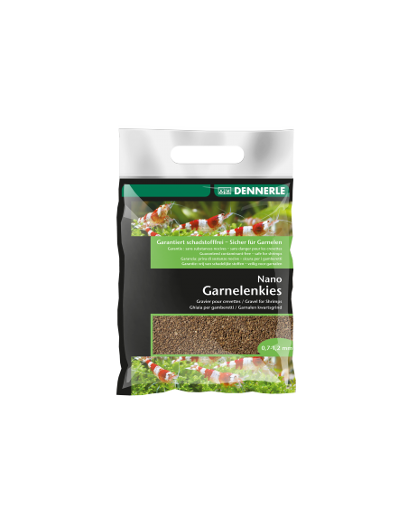 Nano Gravel Bruine Borneo Garnaal 0,5-1,2mm 2Kg Dennerle Dennerle - 1