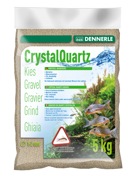 Gravier Quartz Blanc Naturel 1-2mm Dennerle Dennerle - 1