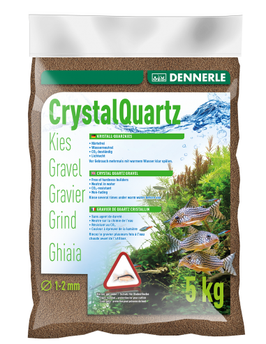 Gravier brun foncé 1-2mm 5Kg Dennerle Dennerle - 1
