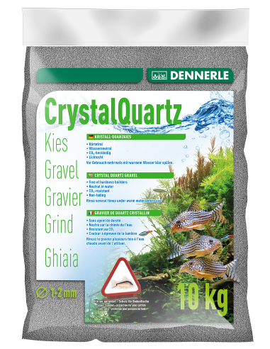 Gravel Quartz Grey Slate 1-2mm Dennerle Dennerle - 1
