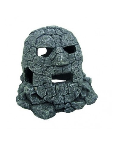 Maya Stone Head 12,5x11,5x10,5cm AMTRA - 1