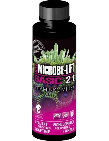 Microbe-lift (Reef) Basic 2.1 Vitamin 120ml Arka Core - 1