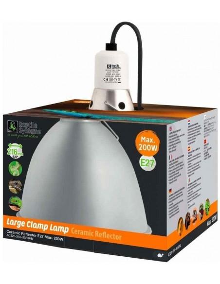 As Ceramic Reflector Clamp Lamp Large 216 Mm/8,5" AquariumSystems - 1
