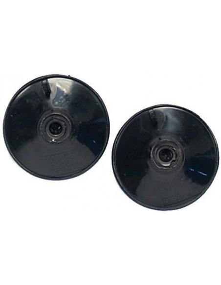 Longlife Suction Cups Large Black 2st. Dennerle Dennerle - 1
