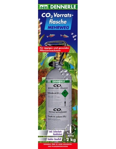 Bouteille Co 2000 G Rechargeable Dennerle - 1