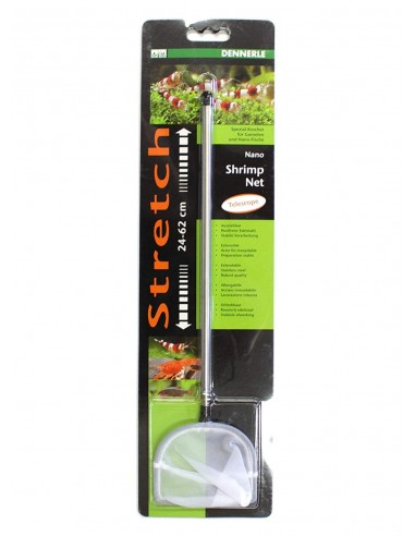 Nano Shrimp Net, Semi Arrondie, Grande, Blanche 8cm Dennerle Dennerle - 2