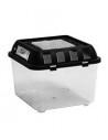 Boîte de transport Reptiles 20.5x20.5x17cm Reptizoo Reptizoo - 1