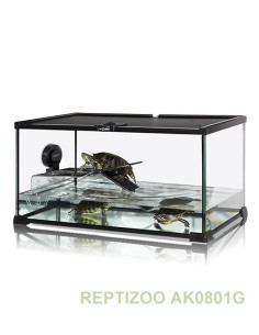 Turtle Starter Kit avec Terrasse 50.8x30.5x25.4cm Reptizoo Reptizoo - 1 2