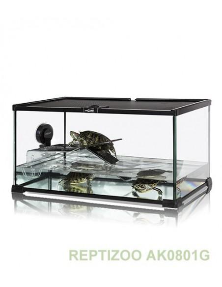Schildpad startkit met Terras 50.8x30.5x25.4cm Reptizoo Reptizoo - 2