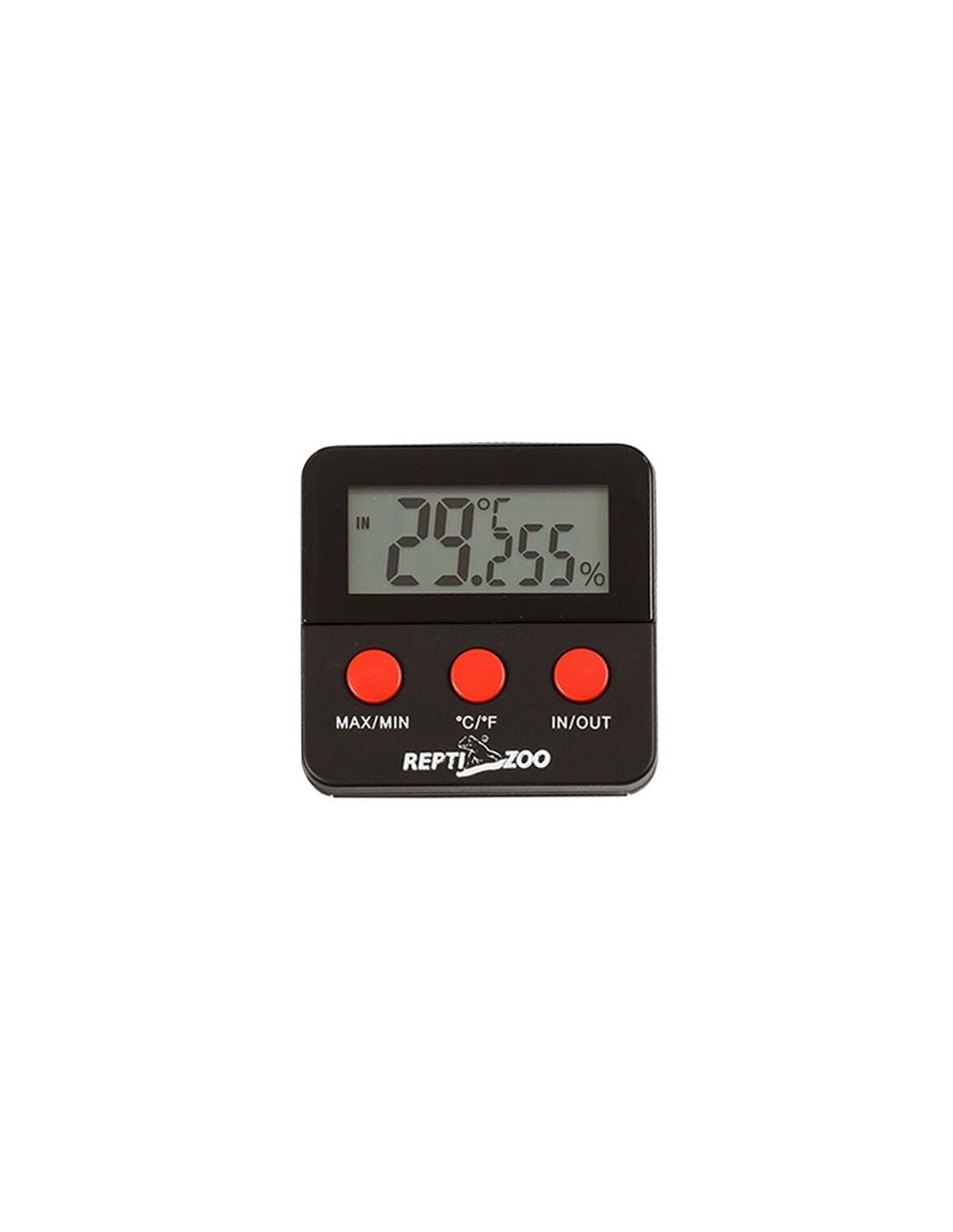 Thermometre + Hygrometre Digital Avec Sonde - Reptizoo