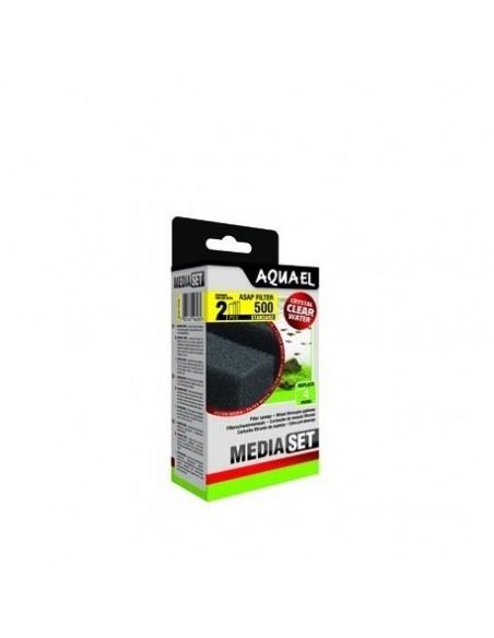 Mousse Standard pour Filtre Asap 500 (2pc) Aquael AQUAEL - 1