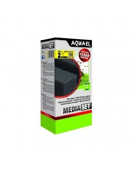Mousse Standard pour Filtre Asap 700 (2pc) Aquael AQUAEL - 1
