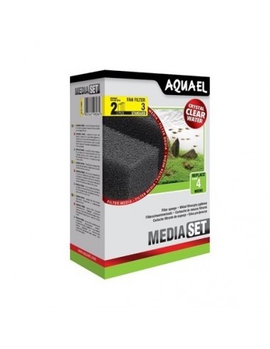 Mousse Standard pour Filtre Fan 3 (2pc) Aquael AQUAEL - 1