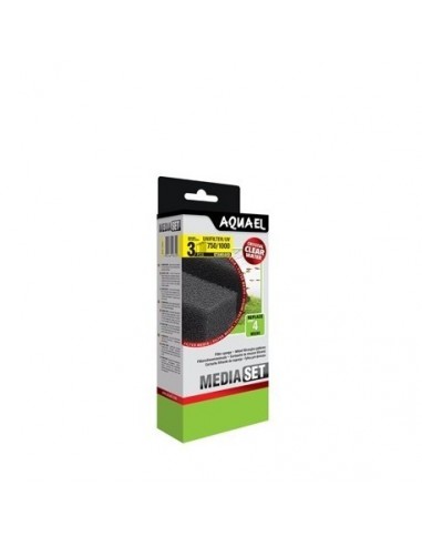 Mousse pour Filtre Unifilter 750/1000/UV (3pc) Aquael AQUAEL - 1