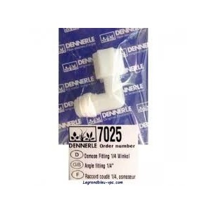 Osmose plant 1/4" elleboogfitting Dennerle Dennerle - 1