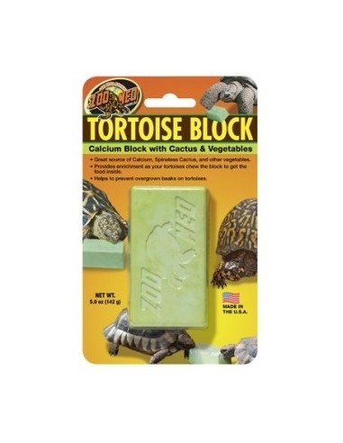 Tortoise Block 142grs Calcium au Cactus ZOOMED - 1