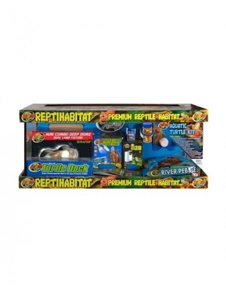 Reptihabitat Kit waterschildpadden 76x30x30cm Zoomed ZOOMED - 1